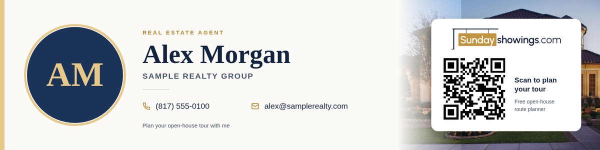 Example Realtor banner