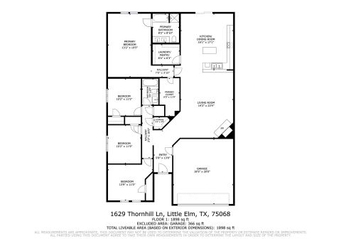 1629 Thornhill Lane, Little Elm, TX 75068 — photo 3