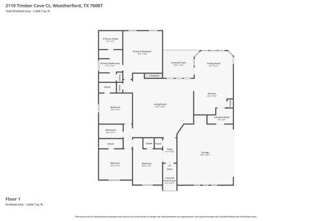 2110 Timber Cove Court, Weatherford, TX 76087 — photo 2