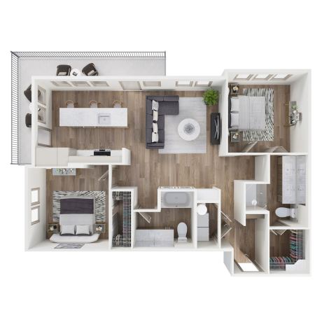 1506 N Prairie Avenue 206, Dallas, TX 75204 — photo 3